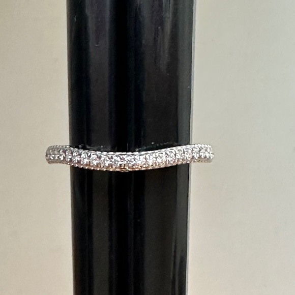 Designer VERRAGIO Diamond 18K Gold WG Wedding Ring Band #2 Size 5 INSIGNIA $4K - Picture 15 of 16